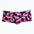 Férfi úszó boxeralsó Funky Trunks Klasszikus fürdőnadrág édes csíkok 4