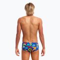 Férfi úszó boxeralsó Funky Trunks Sidewinder Trunks kék baby 3