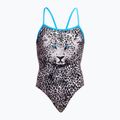 Női fürdőruha Funkita Single Strap One Piece fehér walker