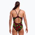 Női egyrészes fürdőruha Funkita Diamond Back One Piece fekete rózsa 3