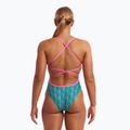 Funkita női egyrészes fürdőruha Strapped In One Piece cipzáras zip zap 4