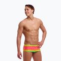 Férfi úszóbokszer Funky Trunks Sidewinder Trunks olvadó káosz 4