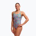 Női Funkita Diamond Back egyrészes fürdőruha Planted Pink 3