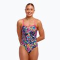 Női egyrészes fürdőruha Funkita Single Strap One Piece lolly leopard