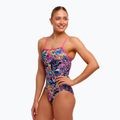 Női egyrészes fürdőruha Funkita Single Strap One Piece lolly leopard 3