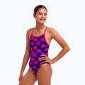 Gyerek egyrészes fürdőruha Funkita Single Strap One Piece pinky palms