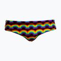 Férfi úszó slip Funky Trunks Classic Brief in rainbow