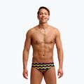Férfi úszó slip Funky Trunks Classic Brief in rainbow 2