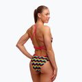 Női egyrészes fürdőruha Funkita Strapped In One piece rainbowie 2