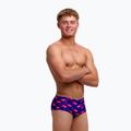 Gyerek úszó boxeralsó Funky Trunks Sidewinder Trunks flocked up 3