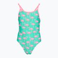 Gyermek egyberészes fürdőruha Funkita Single Strap One Piece go flamingo!