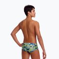 Gyerek úszóboxer Funky Trunks Sidewinder Trunks scaled black 2