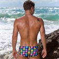 Férfi úszó bokszerek Funky Trunks Sidewinder Trunks pine gap 4