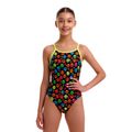 Gyerek egyrészes fürdőruha Funkita Diamond Back One Piece pawsome 2