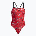 Női egyrészes fürdőruha Funkita Single Strength One Piece scribbles