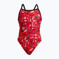 Gyerek egyrészes fürdőruha Funkita Single Strap One Piece scribbles