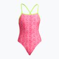 Női egyrészes fürdőruha Funkita Tie Me Tight One Piece sweet stack