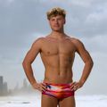 Férfi úszó boxer nadrág Funky Trunks Sidewinder Trunks touch of paradise 4