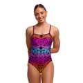Női egyrészes fürdőruha Funkita Single Strap One Piece wild animal