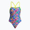 Női egyrészes fürdőruha Funkita Tie Me Tight One Piece zesty besty