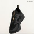 Cipő EA7 Emporio Armani Black & White Altura Knit triple black/gold 9