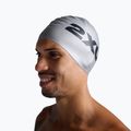 2XU szilikon ezüst/ezüst úszó sapka 3