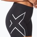 Női 2XU Core Compression 5" edzőnadrág fekete/ezüst WA4481B 4