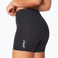 Női 2XU Core Compression 5" edzőnadrág fekete/ezüst WA4481B 5