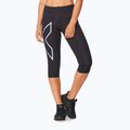 Női edző leggings 2XU Core Compression 3/4 fekete WA4175B