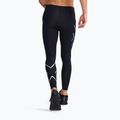 Férfi 2XU Core Compression edző leggings fekete/ezüst MA3849B 3