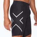 Férfi 2XU Core Compression edzőnadrág fekete/ezüst MA3851B 4