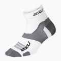2XU Vectr Ultralght 1/4 Crew sportzokni fehér UA5046E