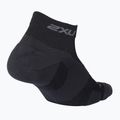 2XU Vectr Lght Cush 1/4 Crew sportzokni fekete UA5047E 2