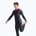 Férfi 2XU Propel PRO 3 mm fekete/punk rózsaszín triatlon búvárruha 4