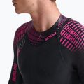 Férfi 2XU Propel PRO 3 mm fekete/punk rózsaszín triatlon búvárruha 7