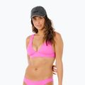 A női fürdőruha felső része Rip Curl Premium Surf D-Dd Deep V super pink