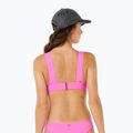 Női kétrészes fürdőruha Rip Curl Premium Surf D-Dd Deep V super pink 3