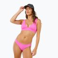 Női kétrészes fürdőruha Rip Curl Premium Surf D-Dd Deep V super pink 6