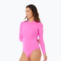 Női egyrészes fürdőruha  Rip Curl Premium Surf Surf Suit super pink 4