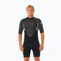 Férfi úszóruha Rip Curl Omega 2/2 mm Back Zip Springsuit grey