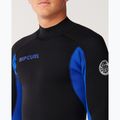 Férfi úszóruha Rip Curl Trad 3/2 mm Back Zip black/blue 6