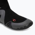 Férfi neopréncipők Rip Curl Dawn Patrol 5 mm Round Toe black 7