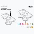 Quad Lock Eredeti telefon tok Samsung Galaxy S22 fekete 2