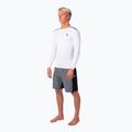 Férfi hosszú ujjú úszópóló Rip Curl Tech Bomb LSL UVT fehér WLY7JM 3