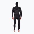 Férfi neoprén Rip Curl Dawn Patrol Hooded 5/4mm Chest Zip black 2