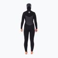 Női neoprén Rip Curl Flashbomb 6/4mm Hooded Chest Zip Steamer black 2