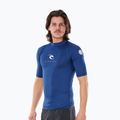 Férfi Rip Curl Corps SSL UV úszóing, rövid ujjú kék WLE3KM