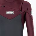 Férfi Rip Curl Dawn Patrol 4/3mm búvárruha szürke bordó WSM9CM 4