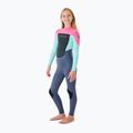 Rip Curl Groms Omega 3/2GB B/Zip 20 rózsaszín-kék gyerek búvárruha 118BFS