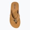 Rip Curl Revival Leather Open Toe tan férfi flip-flop papucs 5